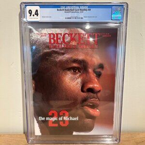 Beckett Basketball Card Monthly 41 Cgc 9.4 Michael Jordan Cover 1993 Magazine